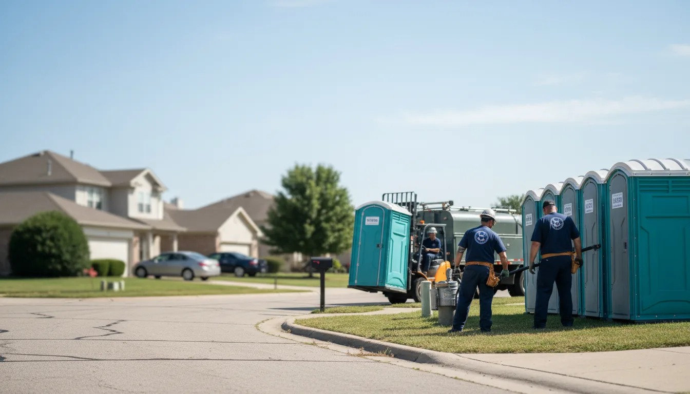 Porta Potty Rental in Hustisford, WI near me